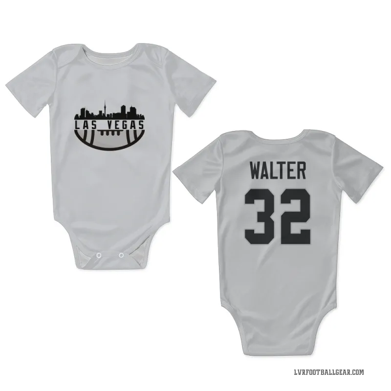 Austin Walter  White Las Vegas Raiders  Newborn & Infant Bodysuit