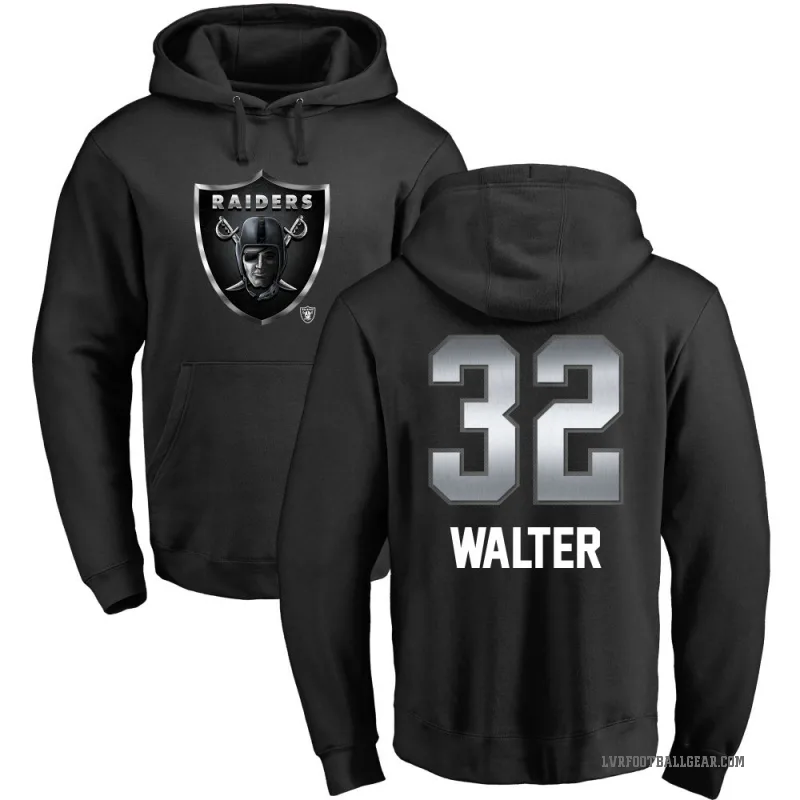 Austin Walter Youth Black Las Vegas Raiders Midnight Mascot Pullover Hoodie
