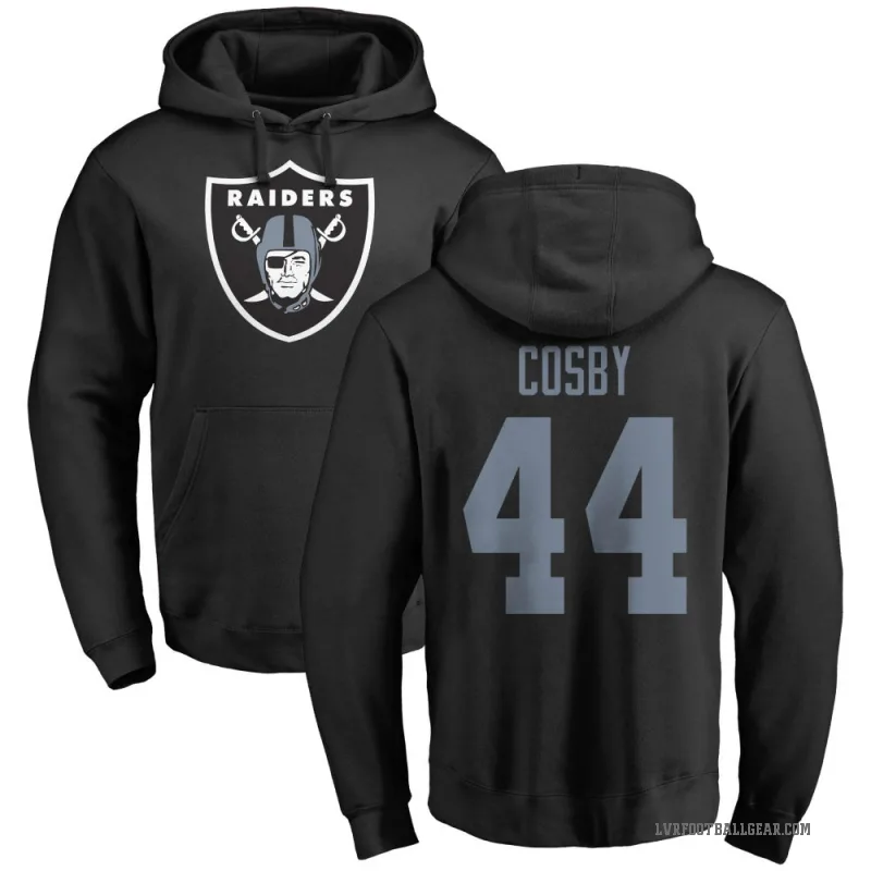 Bryce Cosby Men's Black Las Vegas Raiders Pro Line Logo Pullover Hoodie