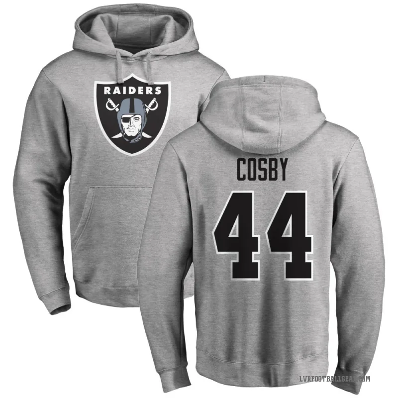 Bryce Cosby Youth Las Vegas Raiders Pro Line Ash Logo Pullover Hoodie
