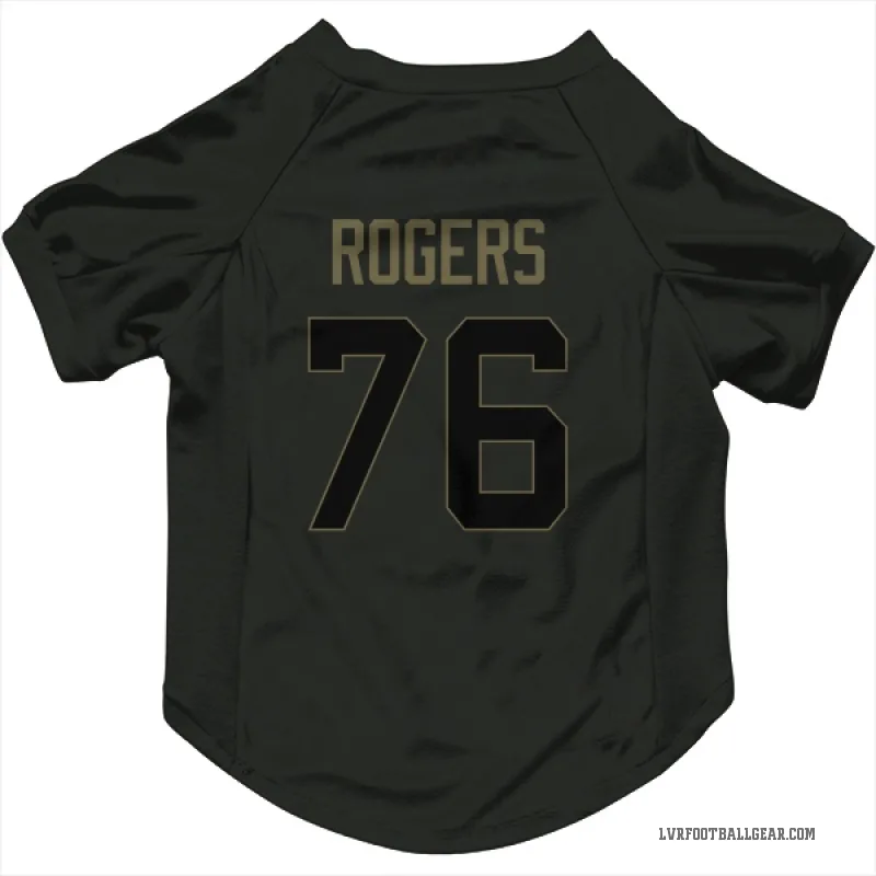 Caleb Rogers  Black Las Vegas Raiders  Service Cat & Dog Pet Jersey