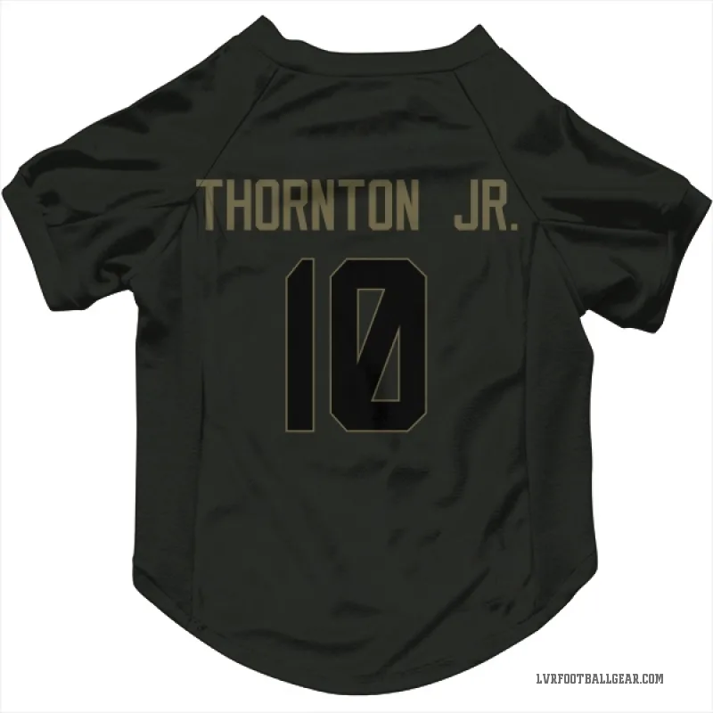 Dont'e Thornton Jr.  Black Las Vegas Raiders  Service Cat & Dog Pet Jersey