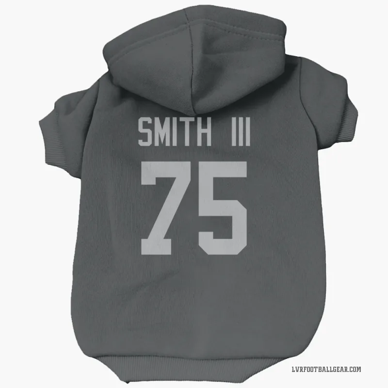 Gary Smith III  Black Las Vegas Raiders  Cat & Dog Pet Hoodie