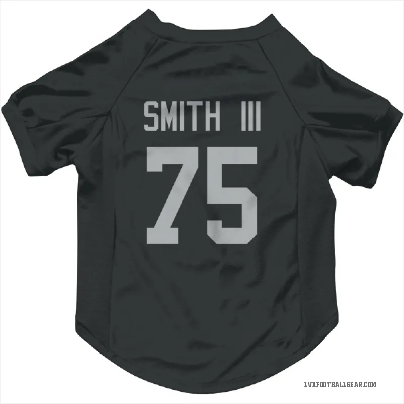 Gary Smith III  Black Las Vegas Raiders  Cat & Dog Pet Jersey