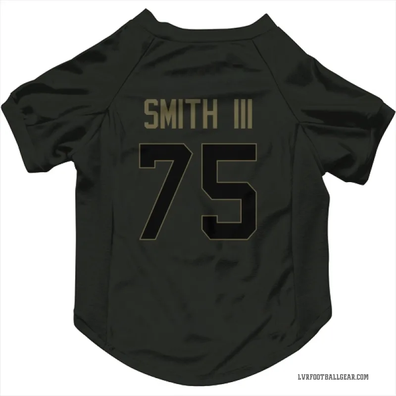 Gary Smith III  Black Las Vegas Raiders  Service Cat & Dog Pet Jersey