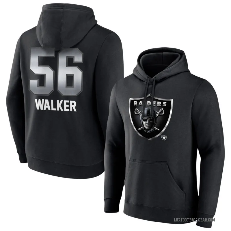Jailin Walker Youth Black Las Vegas Raiders Midnight Mascot Pullover Hoodie