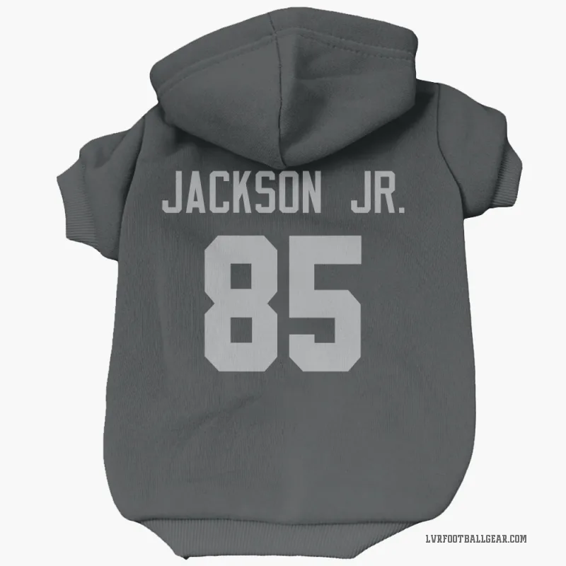 Ketron Jackson Jr.  Black Las Vegas Raiders  Cat & Dog Pet Hoodie