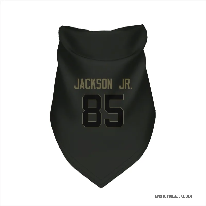 Ketron Jackson Jr.  Black Las Vegas Raiders  Service Cat & Dog Pet Bandana