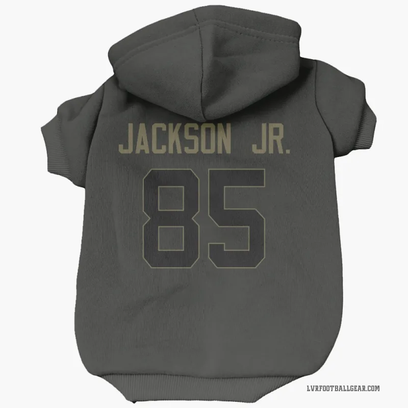 Ketron Jackson Jr.  Black Las Vegas Raiders  Service Cat & Dog Pet Hoodie