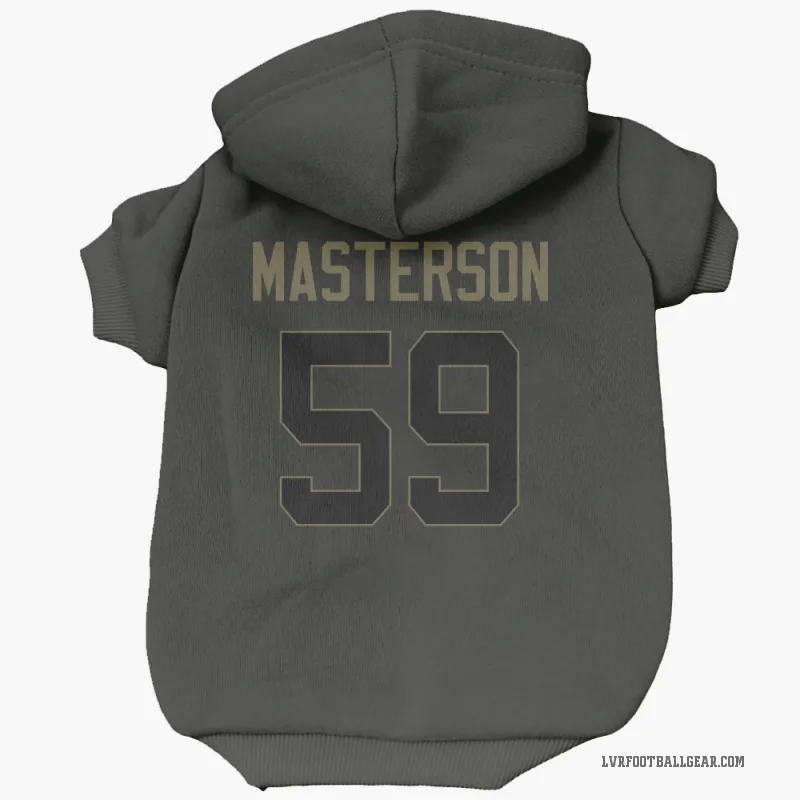 Luke Masterson  Black Las Vegas Raiders  Service Cat & Dog Pet Hoodie