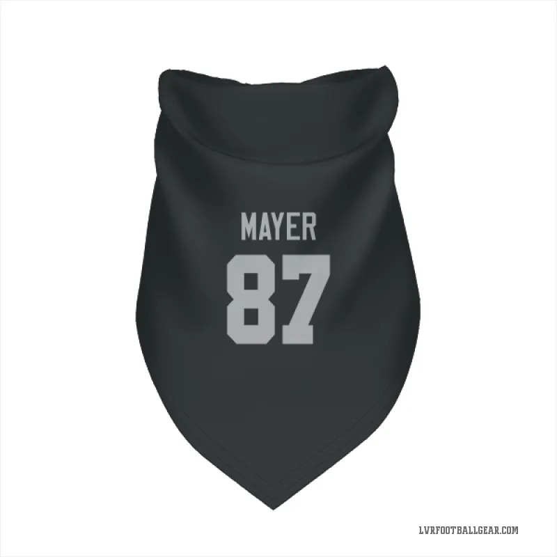 Michael Mayer  Black Las Vegas Raiders  Cat & Dog Pet Bandana