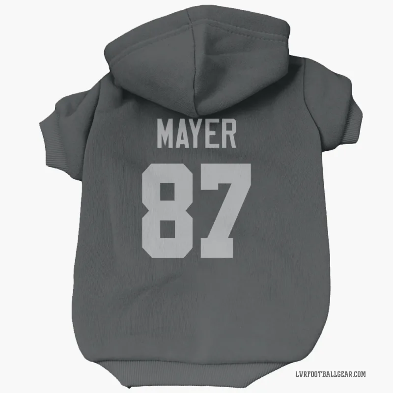 Michael Mayer  Black Las Vegas Raiders  Cat & Dog Pet Hoodie