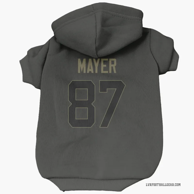 Michael Mayer  Black Las Vegas Raiders  Service Cat & Dog Pet Hoodie