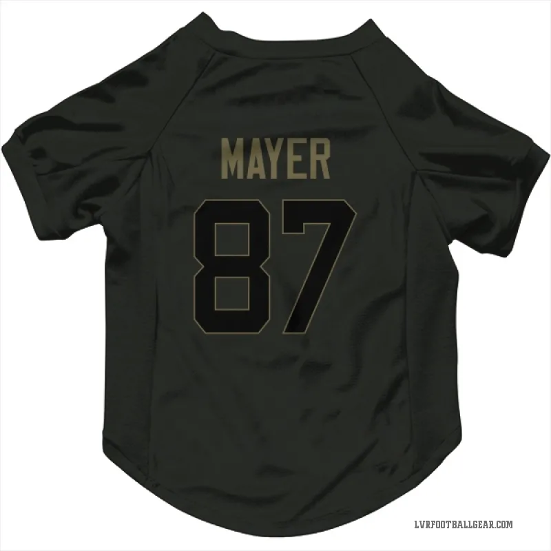 Michael Mayer  Black Las Vegas Raiders  Service Cat & Dog Pet Jersey