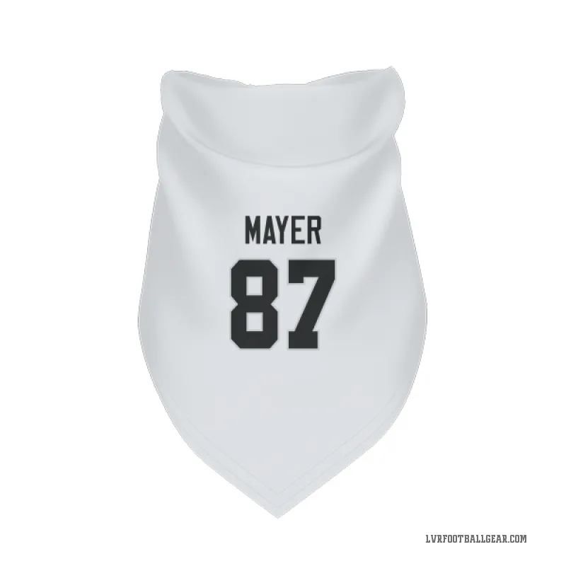 Michael Mayer  White Las Vegas Raiders  Cat & Dog Pet Bandana