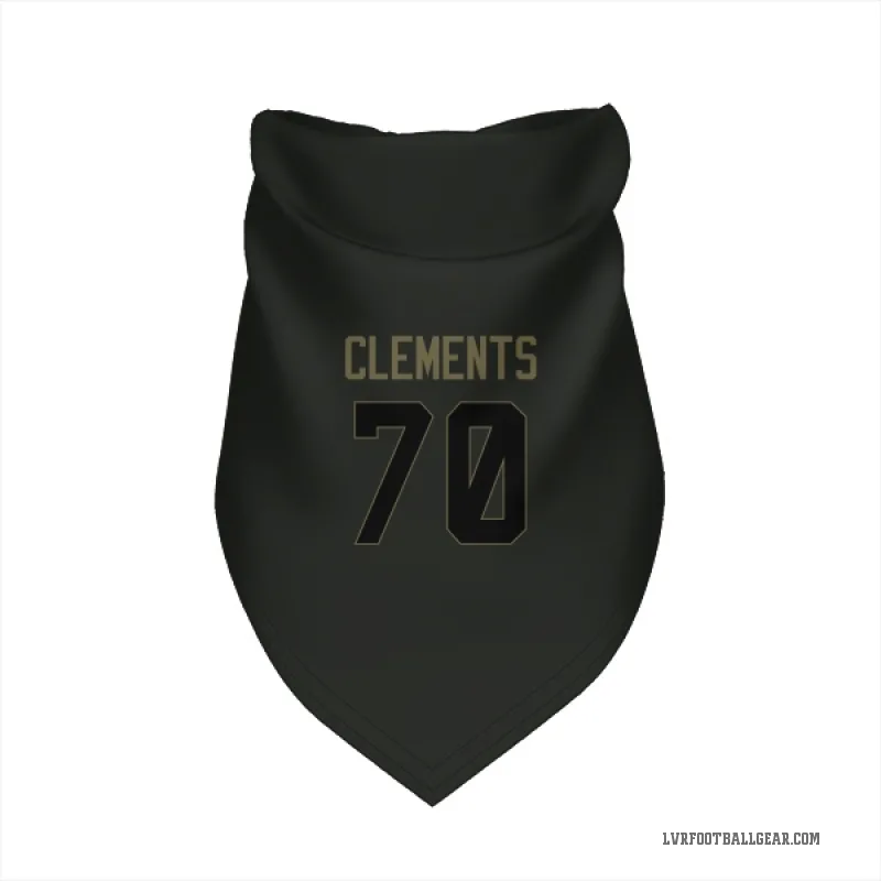Parker Clements  Black Las Vegas Raiders  Service Cat & Dog Pet Bandana