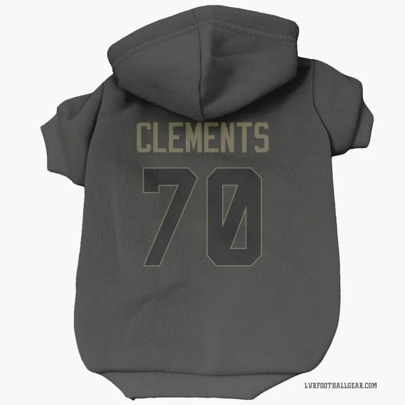 Parker Clements  Black Las Vegas Raiders  Service Cat & Dog Pet Hoodie
