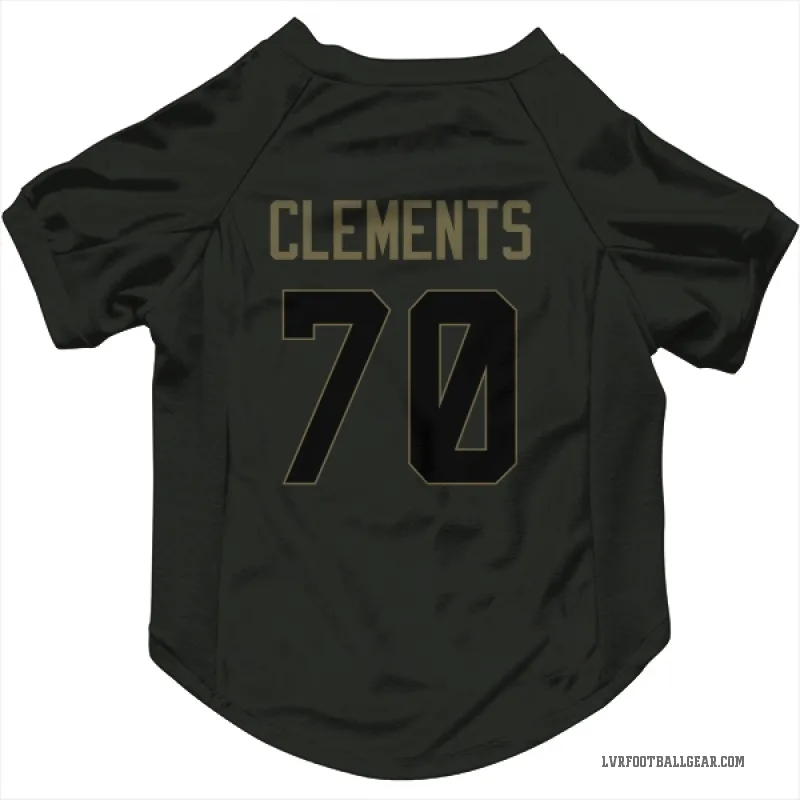Parker Clements  Black Las Vegas Raiders  Service Cat & Dog Pet Jersey