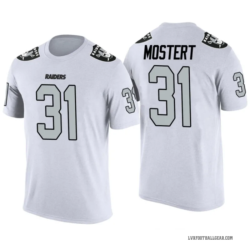 Raheem Mostert Youth White Las Vegas Raiders Color Rush T-Shirt