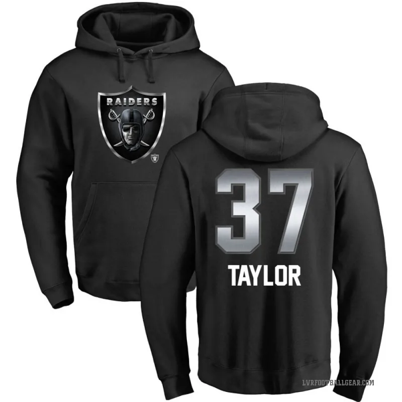 Trey Taylor Youth Black Las Vegas Raiders Midnight Mascot Pullover Hoodie
