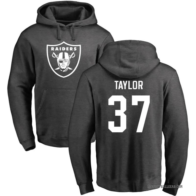 Trey Taylor Youth Las Vegas Raiders Pro Line by Branded Ash One Color Pullover Hoodie