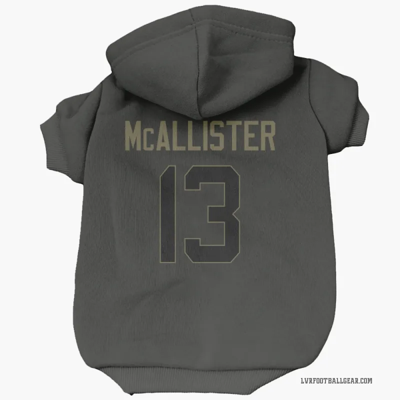 Tyreik McAllister  Black Las Vegas Raiders  Service Cat & Dog Pet Hoodie